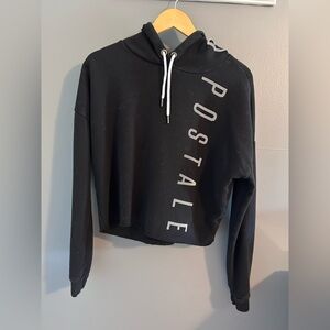 Aeropostale Black Hoodie with White Lettering